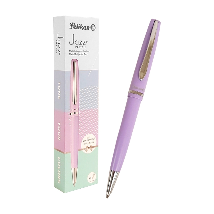 Boligrafo Lapicera Pelikan Jazz Pastel Lavanda en Caja Art.L827027